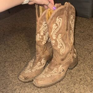 Corral square toe boots